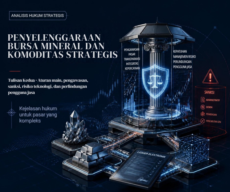 PENYELENGGARAAN BURSA MINERAL DAN KOMODITAS STRATEGIS - (Tulisan Kedua)
