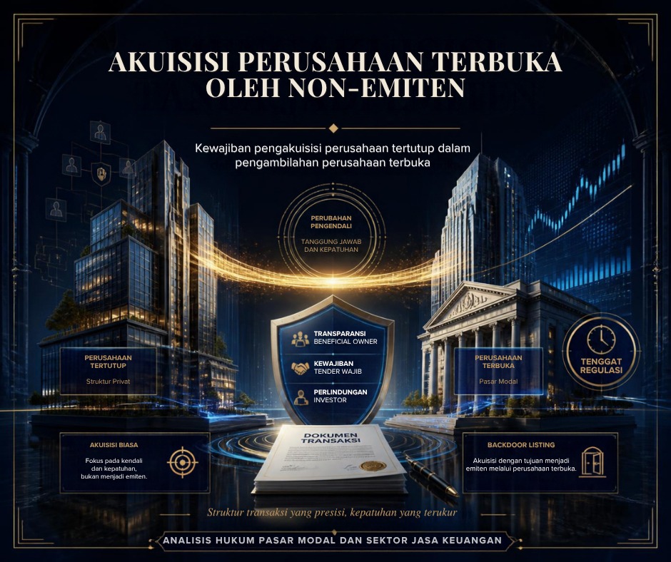 Akuisisi Perusahaan Terbuka: Apa Yang Wajib Dilakukan Pengakuisisi dari Perusahaan Tertutup?